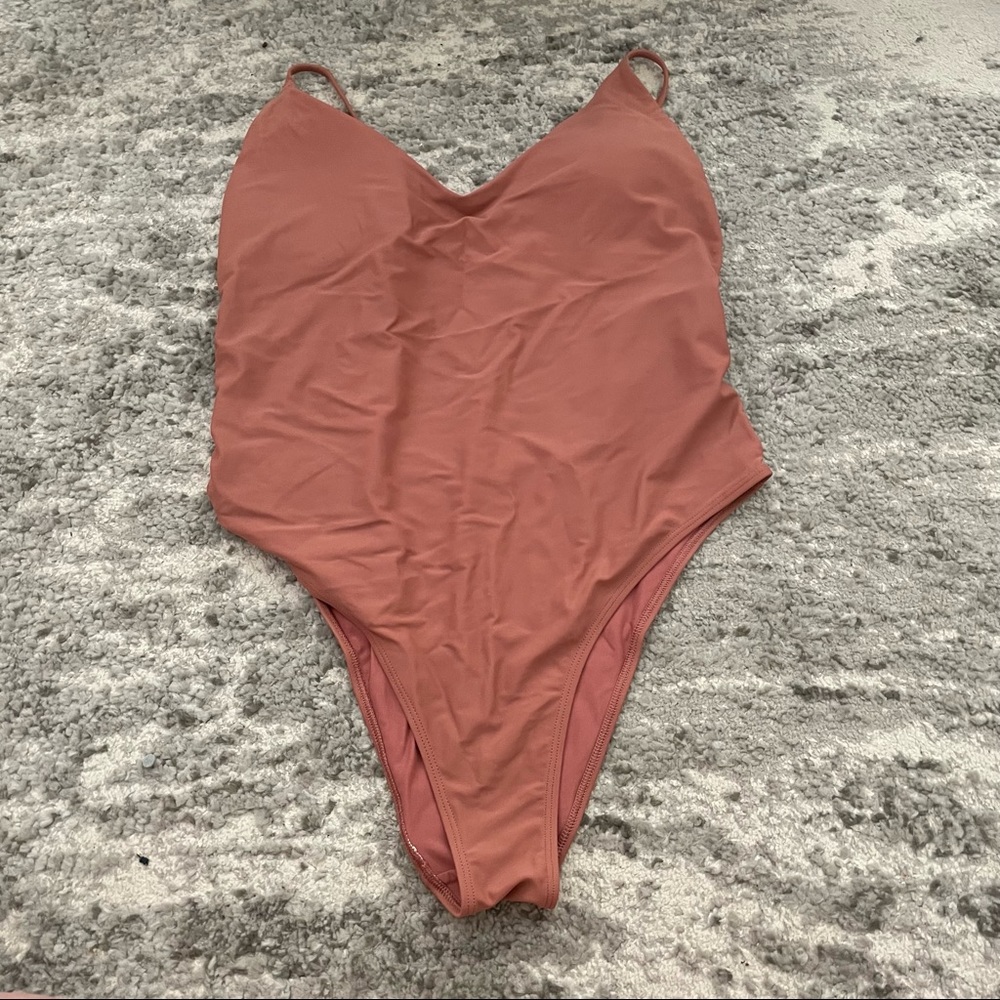 One Piece Swimsuit - Mauve (Aerie)